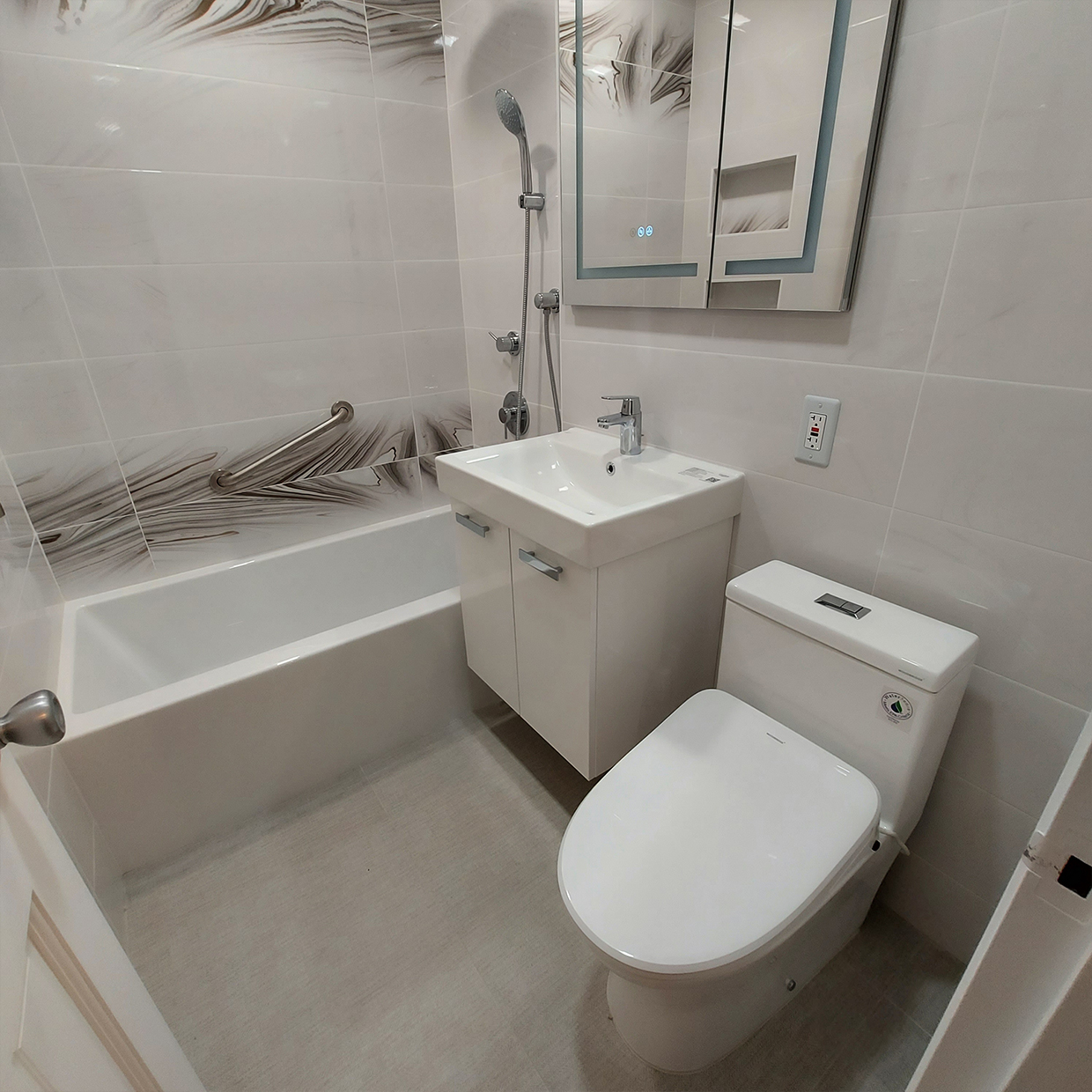 Bathroom Design project in Brooklyn, NY by NL Dream Interiors