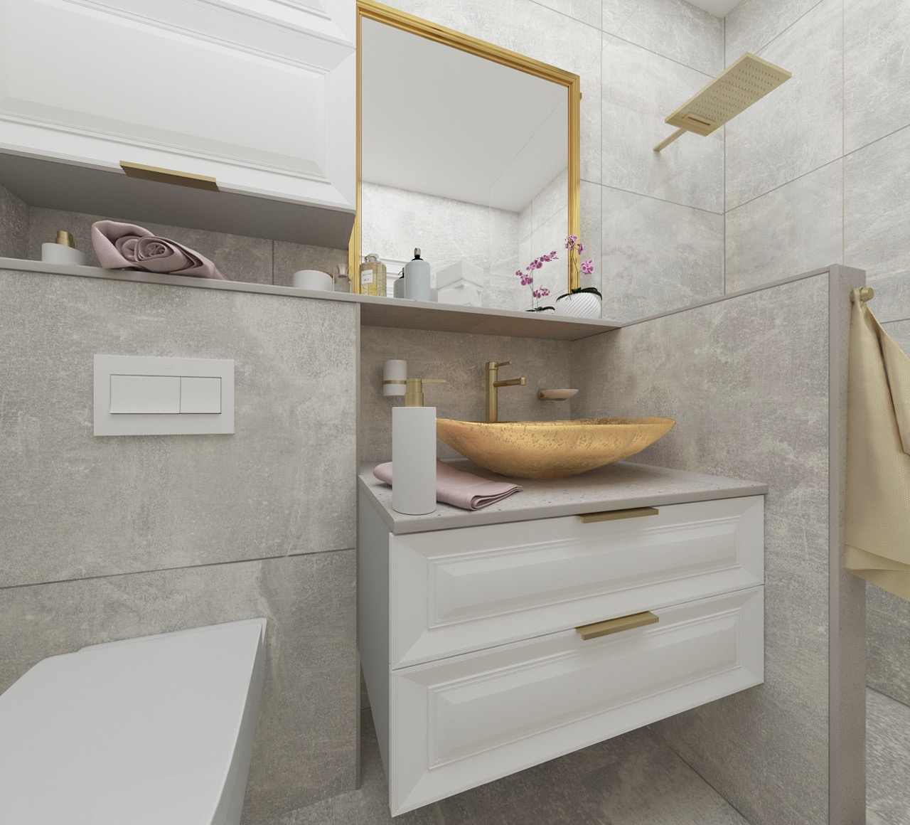 Bathroom Design project in Brooklyn, NY by NL Dream Interiors