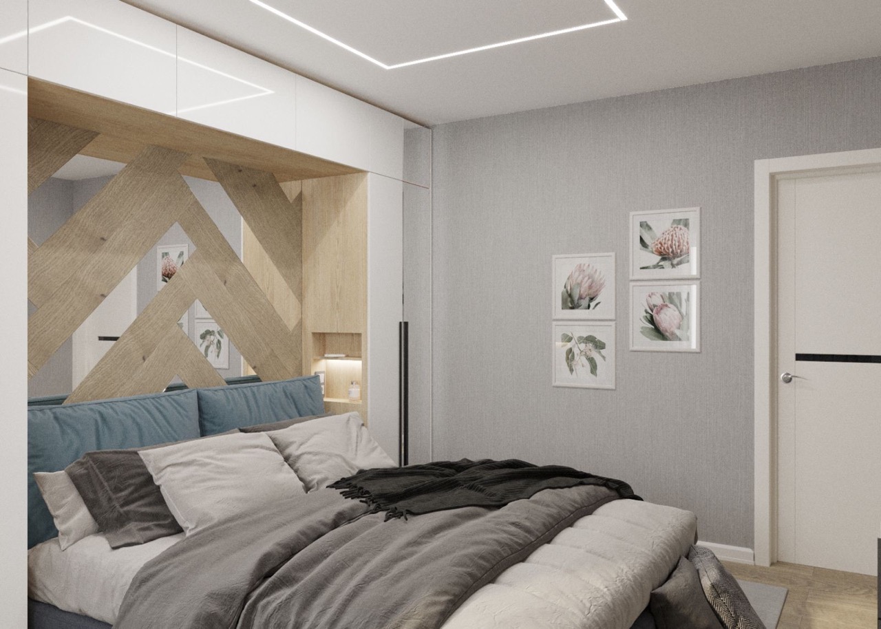 Cozy Bedroom project in Brooklyn, NY by NL Dream Interiors